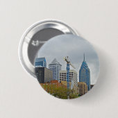 Philadelphia Skyline vom Walk Button (Vorne & Hinten)