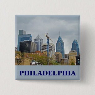 Philadelphia Skyline vom Walk Button