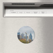 Philadelphia Skyline vom Walk Magnet (In Situ (Geschirrspüler))