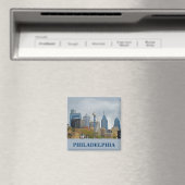 Philadelphia Skyline vom Walk Magnet (In Situ (Geschirrspüler))