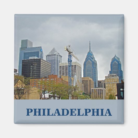 Philadelphia Skyline vom Walk Magnet (Vorne)