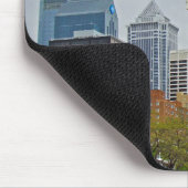 Philadelphia Skyline vom Walk Mousepad (Ecke)