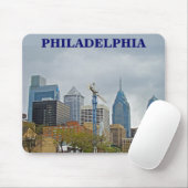 Philadelphia Skyline vom Walk Mousepad (Mit Mouse)