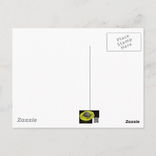 Philadelphia Skyline vom Walk Postkarte (Rückseite)