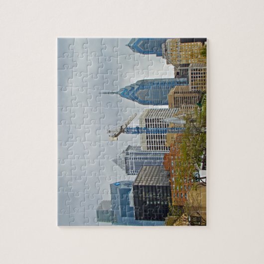 Philadelphia Skyline vom Walk Puzzle (Vertikal)