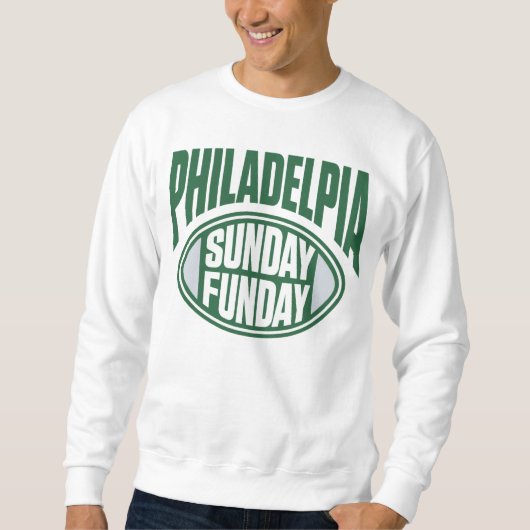 Philadelphia Sonntag Funday Sweatshirt (Vorderseite)