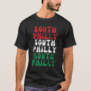 Philadelphia South Philadelphia Italienische Flagg T-Shirt