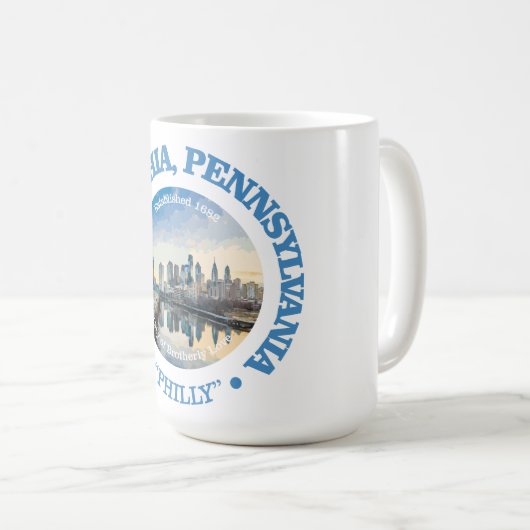 Philadelphia (Städte) Kaffeetasse (VorderseiteRechts)