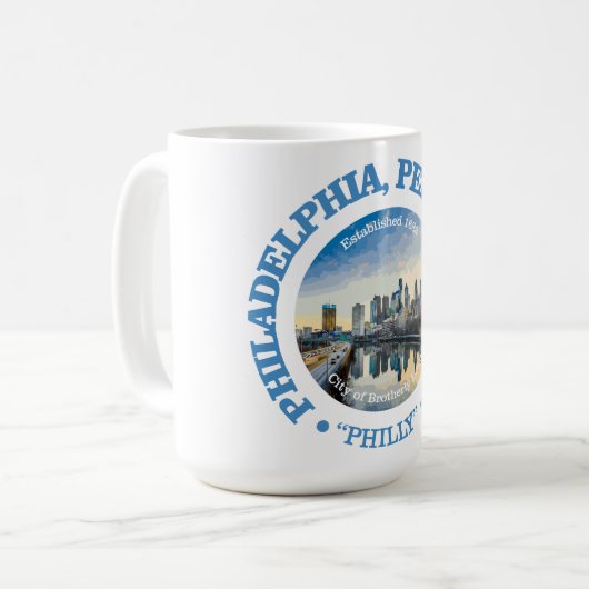 Philadelphia (Städte) Kaffeetasse (Vorderseite Links)