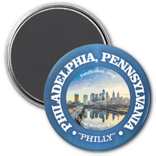 Philadelphia (Städte) Magnet