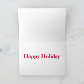 Philadelphia Starry Holiday Feiertagskarte (Innenseite)