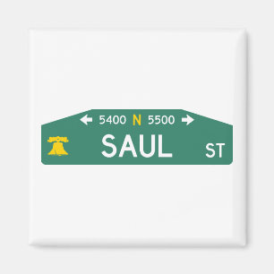 Philadelphia-Straßenschild-Magnet: Hergestellt für Magnet