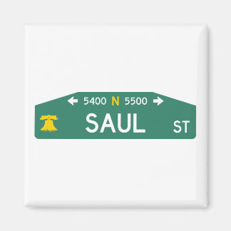 Philadelphia-Straßenschild-Magnet: Hergestellt für Magnet