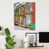 Philadelphia Street Poster (Heimbüro)