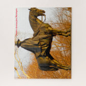 Philadelphia Street Scenes.Christmas Grüße Puzzle (Vertikal)