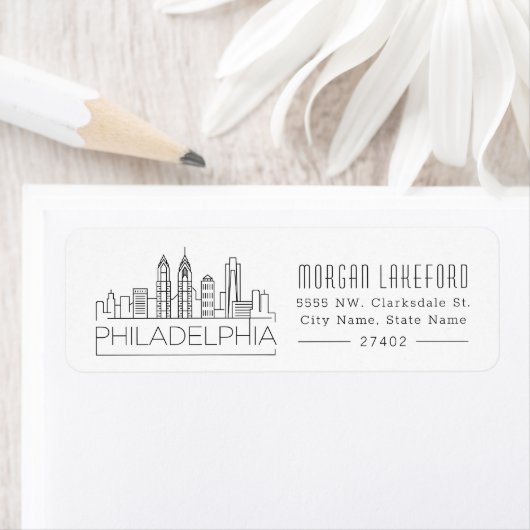 Philadelphia Stylized Skyline | (Insitu)