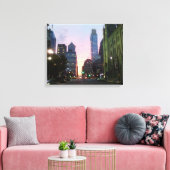 Philadelphia Sunset Wrapped Canvas Picture Leinwanddruck (Insitu (Wohnzimmer))
