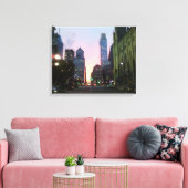 Philadelphia Sunset Wrapped Canvas Picture Leinwanddruck (Insitu (Wohnzimmer))