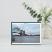 Philadelphia Tacony-Palmyra Bridge Opening Postkarte (Stehend Vorderseite)