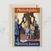 Philadelphia Travel Postkarte (Vorne/Hinten)