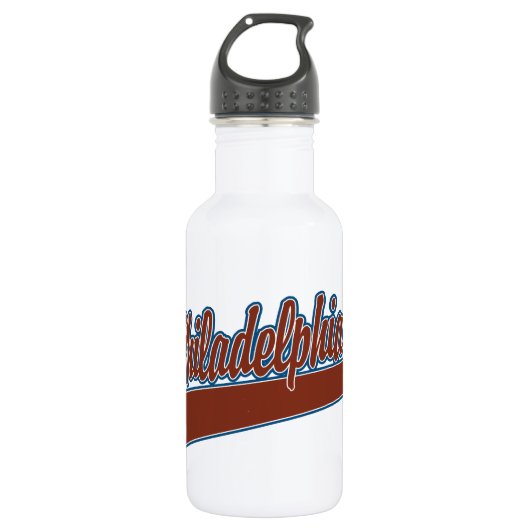 Philadelphia Trinkflasche (Vorderseite)