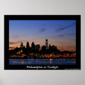 Philadelphia Twilight Poster (Vorne)