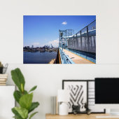 Philadelphia über die Brücke Poster (Heimbüro)