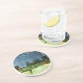 Philadelphia-Unabhängigkeit Hall abstrakt Getränkeuntersetzer (Seite)