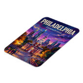 Philadelphia USA Magnet (Linke Seite)