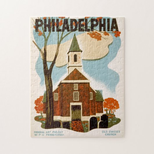 Philadelphia - USA Puzzle (Vertikal)