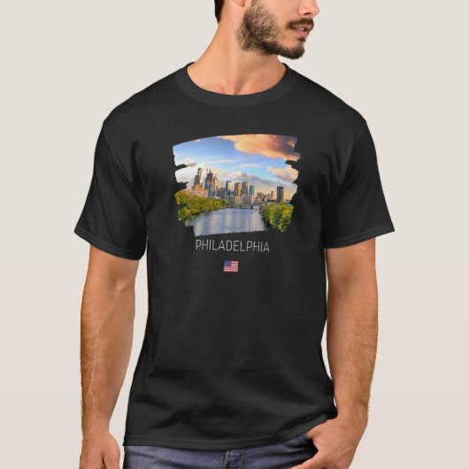 Philadelphia USA T-Shirt (Vorderseite)