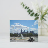 Philadelphia View Postkarte (Stehend Vorderseite)