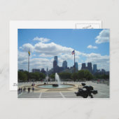 Philadelphia View Postkarte (Vorne/Hinten)
