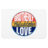 Philadelphia Vintag Label Magnet (Horizontal)