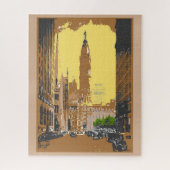 Philadelphia Vintag Style Puzzle (Vertikal)