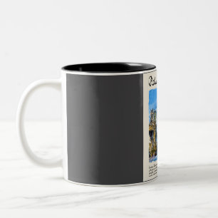 Philadelphia Vintag Watercolor Travel Zweifarbige Tasse