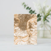 Philadelphia-Vintage Karte (Stehend Vorderseite)