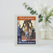 Philadelphia Vintage Travel Postcard Postkarte (Stehend Vorderseite)