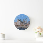 Philadelphia Wall Clock Runde Wanduhr (Zuhause)