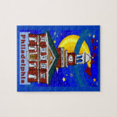 Philadelphia Weihnachtsstil Puzzle (Horizontal)