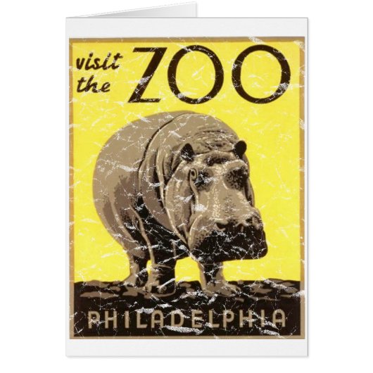 Philadelphia Zoo-Nilpferd (Vorne)