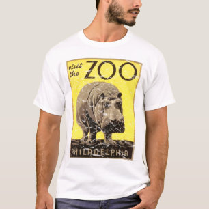 Philadelphia Zoo-Nilpferd T-Shirt