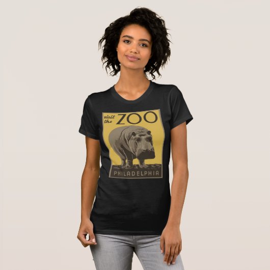 Philadelphia-Zoo T-Shirt (Vorne ganz)
