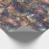 Philadelphia zu Weihnachten und Neujahr Geschenkpapier (Ecke)