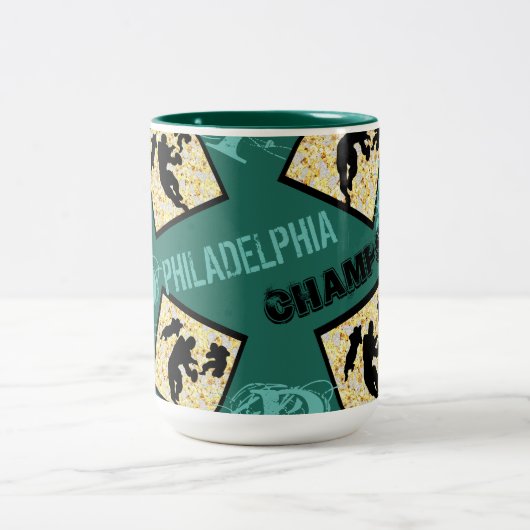 PHILADELPHIA ZWEIFARBIGE TASSE (Mittel)