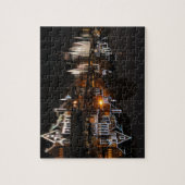 Philadelphiaboathouse-Reihe am Sonnenuntergang Puzzle (Vertikal)