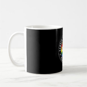 Philadelphia's LGBT Flag Emblem W grunge Kaffeetasse