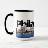 Philadelphiaskyline-Tasse Tasse (Links)