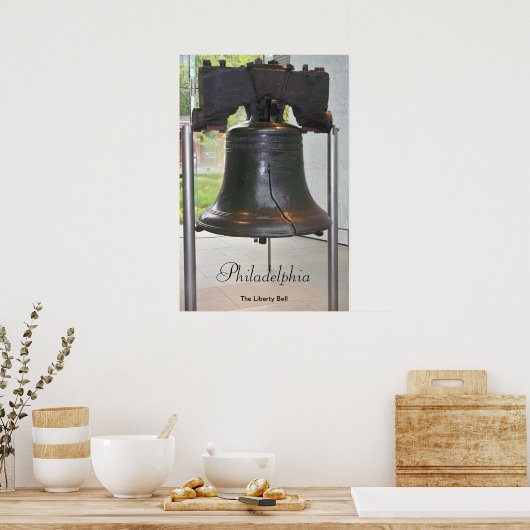 PHILADELPHIENS GROSSE LIBERTY BELL POSTER (Küche)