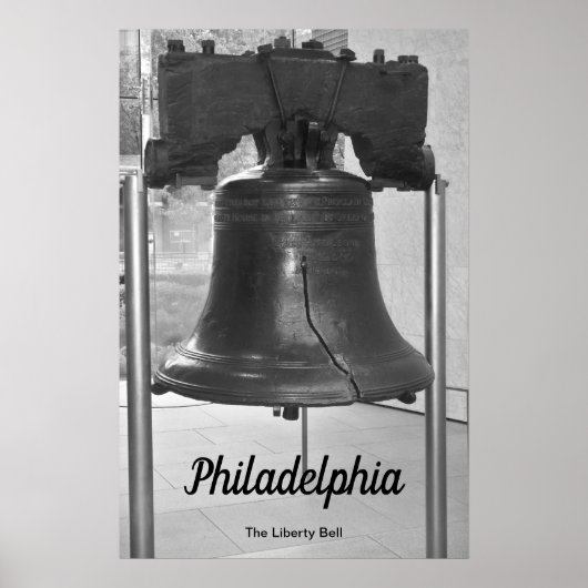 PHILADELPHIENS GROSSER GRIFF IN SCHWARZ UND WEISS POSTER (Vorne)